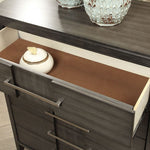 Berenice Gray Solid Wood Chest