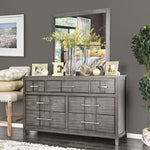 Berenice Gray Solid Wood Dresser