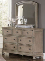 Bethel Wire Brushed Wood Dresser