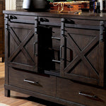 Bianca Dark Walnut Wood Dresser