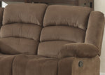 Bill Brown Fabric Manual Recliner Loveseat