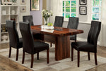 Bonneville 2 Black/Brown Cherry Side Chairs