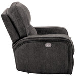 Borneo Chocolate Fabric Power Recliner