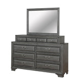 Brandt Gray Wood Dresser