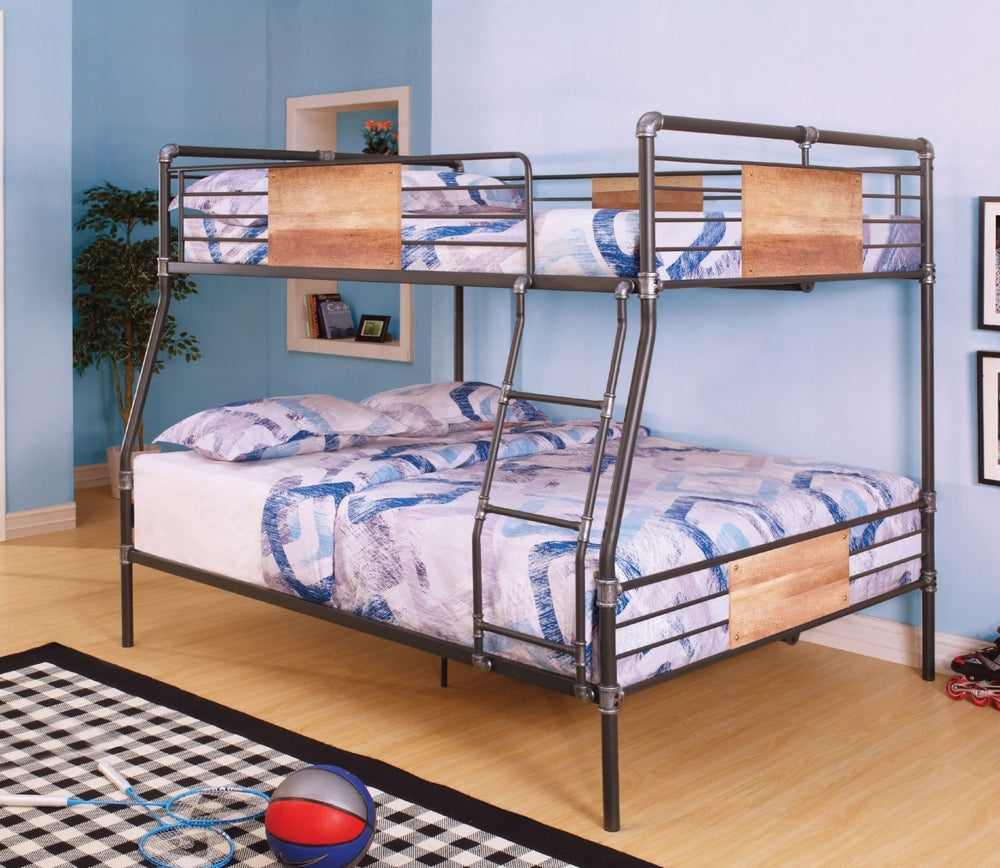 Brantley Dark Bronze/Sandy Black Full XL/Queen Bunk Bed