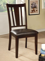 Bridgette 2 Espresso Side Chairs