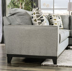 Bridie 2-Pc Gray Fabric RAF Sectional Sofa