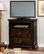 Calliope Espresso Wood TV Chest