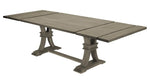 Carlie Gray Wood Extendable Dining Table