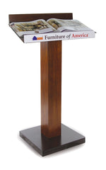 Catalia Dark Oak/Espresso Wood Book Stand