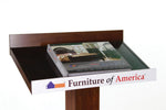 Catalia Dark Oak/Espresso Wood Book Stand