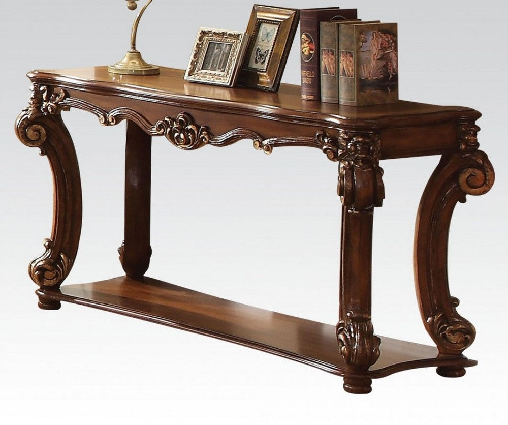 Vendome Cherry Wood Rectangular Sofa Table