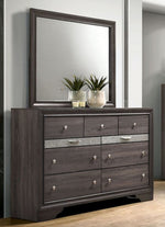 Chrissy Gray Wood/ Glass Dresser Mirror