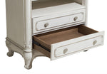 Cinderella Antique White/Grey Wood TV Armoire