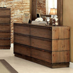 Coimbra Natural Tone Dresser with Mirror