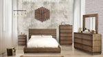 Coimbra Queen Bed with Plank Panel Headboard