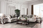 Cornelia Beige Chenille Sofa