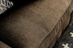 Cornelia Dark Brown Chenille Sofa