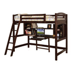 Dakota Ridge Twin Loft Bed with Workstation