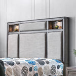 Daphne Gray Cal King Bed (Oversized)