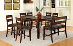 Dickinson 2 Dark Cherry Counter Height Chairs