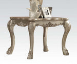 Dresden 3-Pc Bone/Gold Patina Accent Chair & End Table Set