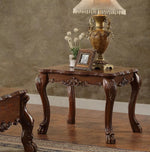 Dresden 3-Pc Cherry Oak Wood Coffee Table Set