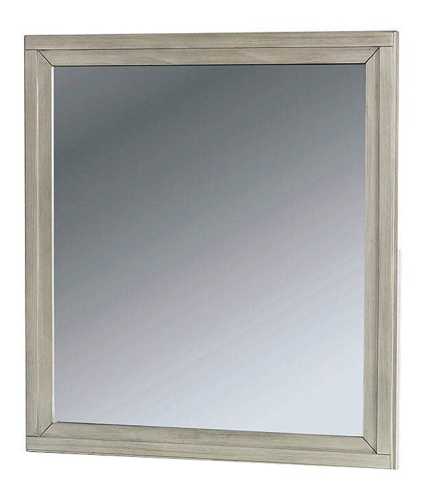 Tywyn Antique White Wood Frame Dresser Mirror