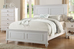 Evelyn 6-Pc White Wood Queen Bedroom Set