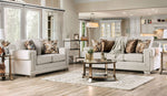 Emely Light Gray Chenille Loveseat