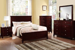 Emilia Cherry Wood 8-Drawer Dresser