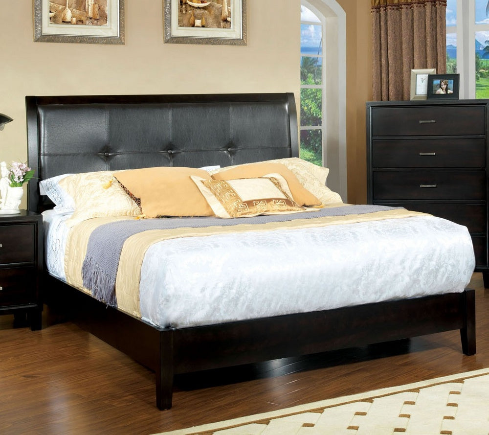 Enrico I Espresso Cal King Platform Bed