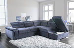 Felicity Dark Gray Sectional with Sleeper