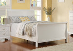 Fiona 3-Pc White Wood Twin Bedroom Set