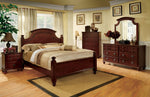 Gabrielle II Cherry Cal King Bed (Oversized)