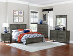 Garcia Gray Wood 6-Drawer Dresser