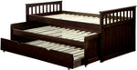 Gartel Espresso Nesting Twin Daybed w/Trundle