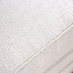 Giovanni Beige Linen-Like Fabric Loveseat