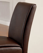 Gladstone 2 Dark Walnut Finish Side Chairs