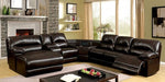 Glasgow Brown Manual Recliner LAF Sectional