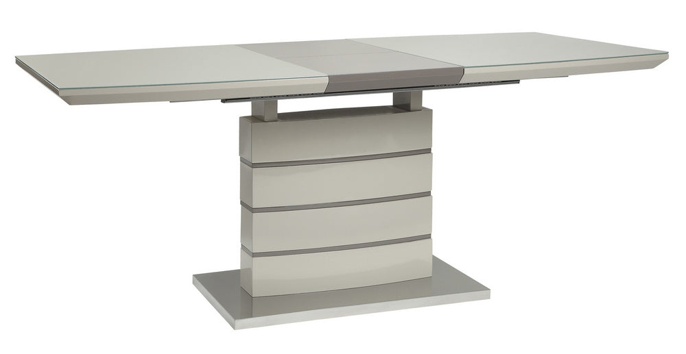 Glissand Ultra-Bright High Gloss White Dining Table