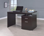 Gurutze Cappuccino Wood Office Desk