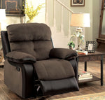 Hadley I Brown/Espresso Manual Recliner