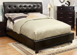 Hendrik Espresso Leatherette Full Bed