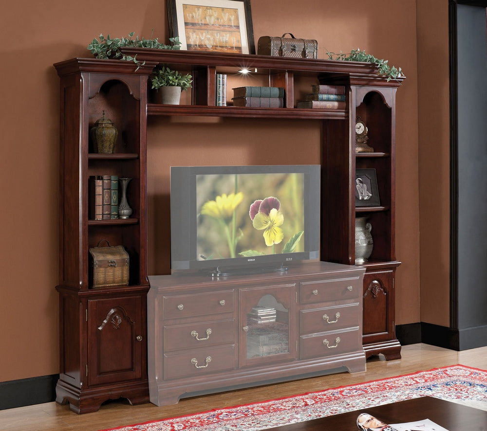 Hercules Cherry Wood Entertainment Center