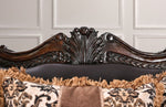 Jamael Brown Chenille/Leatherette Loveseat