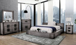 Janeiro Gray Wood Queen Bed