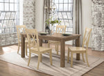 Janina 2 Buttermilk Wood Side Chairs