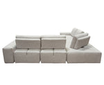 Jazz 5-Pc Light Brown Fabric Modular Sectional Sofa