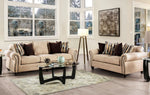 Kailyn Sand Chenille Loveseat